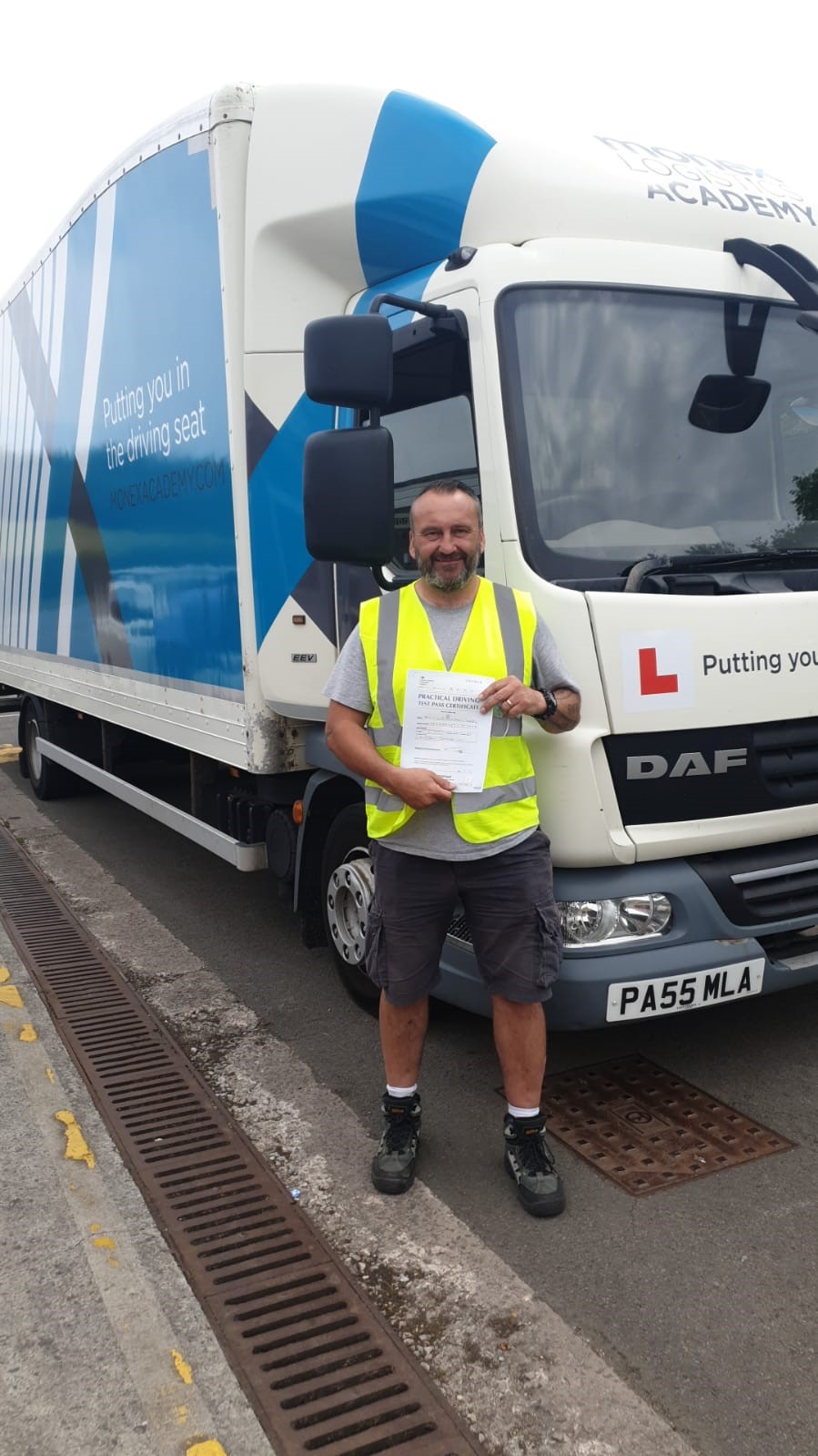 Trainee Passes Test